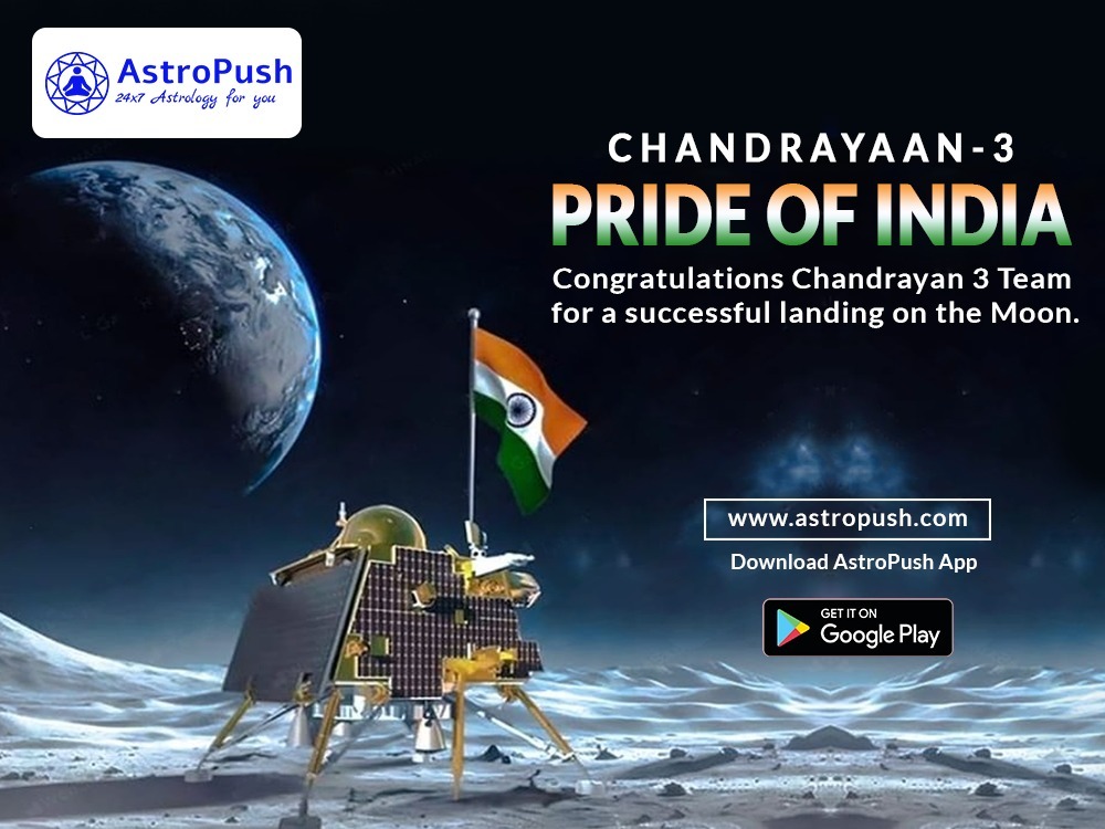 Chandrayaan 3 astrological aspects behind its safe landing