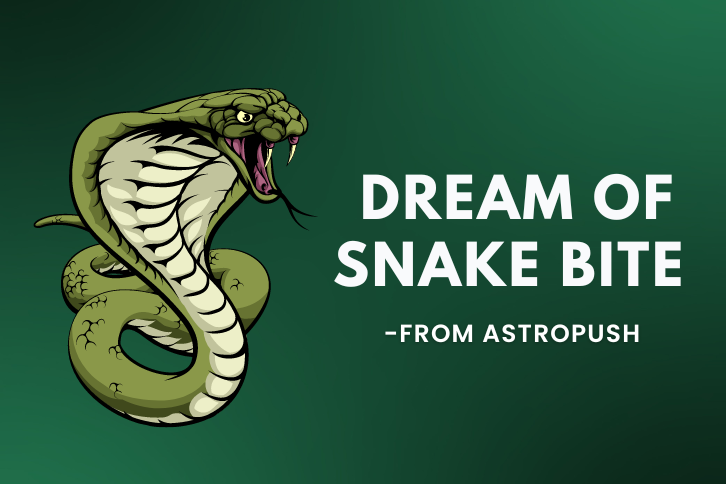 Dream of Snake Bite: Decoding Common Dreams at AstroPush.