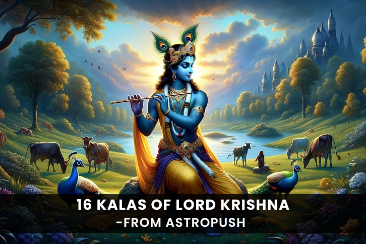 16 Kalas Of Lord Krishna: The Artist of All Arts