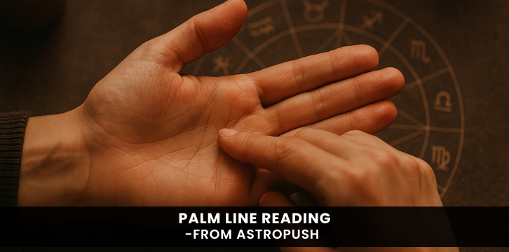 Palm line reading: Discover what your hand lines reveal about your future, love life, and destiny with AstroPush experts.