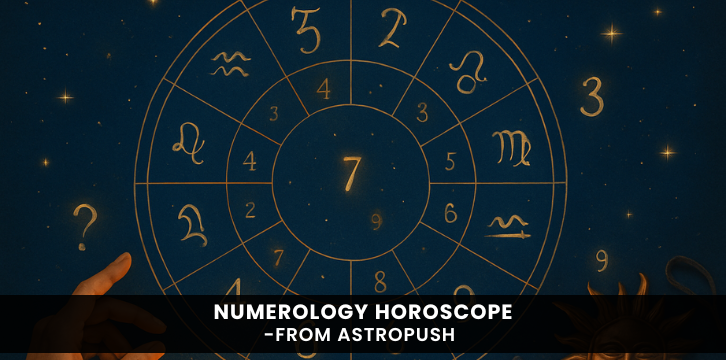 Numerology horoscope chart revealing life path numbers and personal insights based on date of birth.