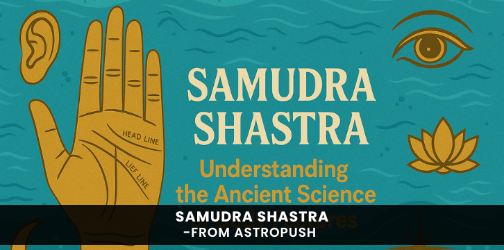 Visual representation of samudra shastra showing body features used in ancient Indian astrology to reveal personality and fate