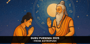 Guru Purnima 2025 celebration with devotees honoring spiritual gurus and seeking blessings on the full moon day.