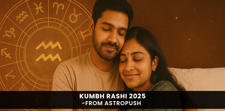 Kumbh Rashi 2025: Aquarius yearly horoscope with predictions on love, career, health, and finance for the year ahead.