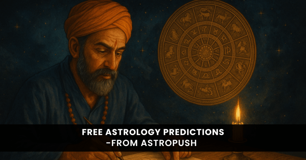 Free astrology predictions online with AstroPush to discover your future through accurate horoscope readings