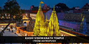 Kashi Vishwanath Temple in Varanasi – sacred Hindu shrine on the banks of the Ganges, a spiritual pilgrimage site