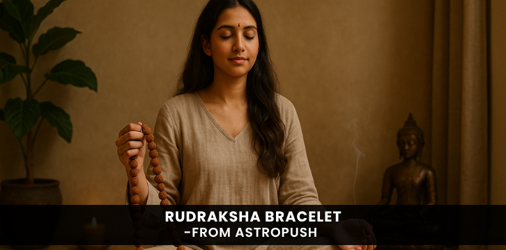 Discover the power of Rudraksha bracelet—learn its meaning, spiritual benefits, and how it supports inner peace and healing