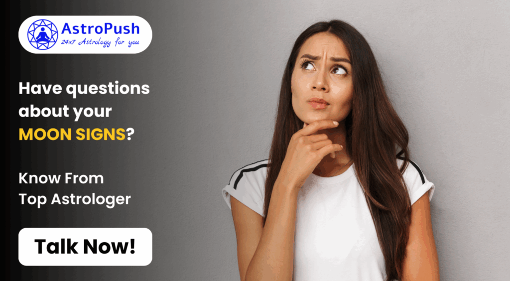 Astrologer explaining moon signs and their emotional impact through detailed astrology and birth chart analysis
